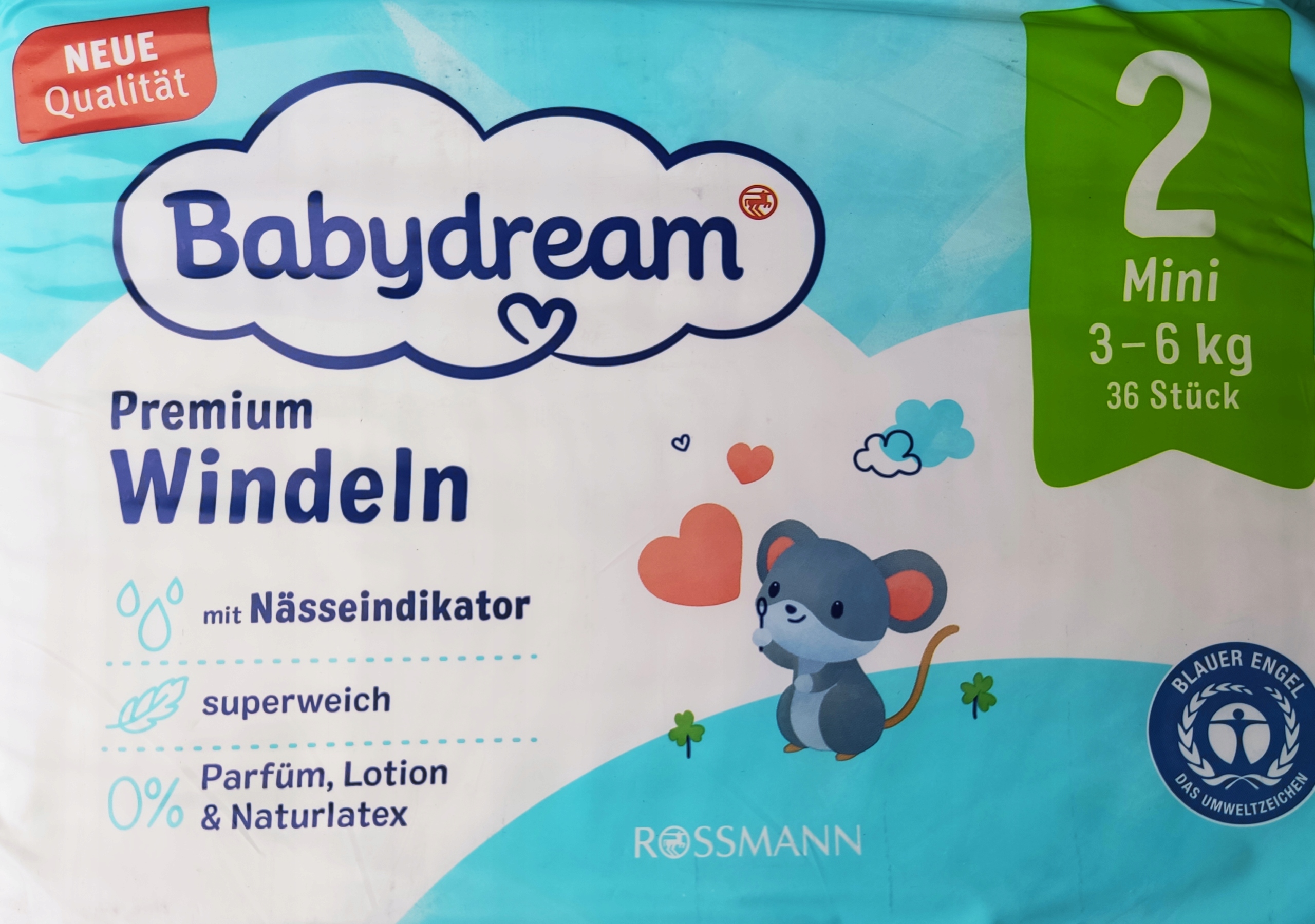 babydream pieluchy 2 sztuki