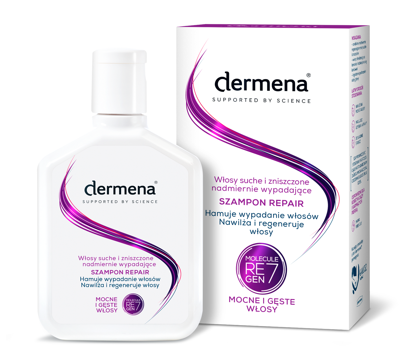 dermena repair szampon i odżywka