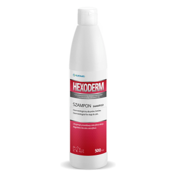 hexoderm szampon dla psow z olejkiem kokosowym