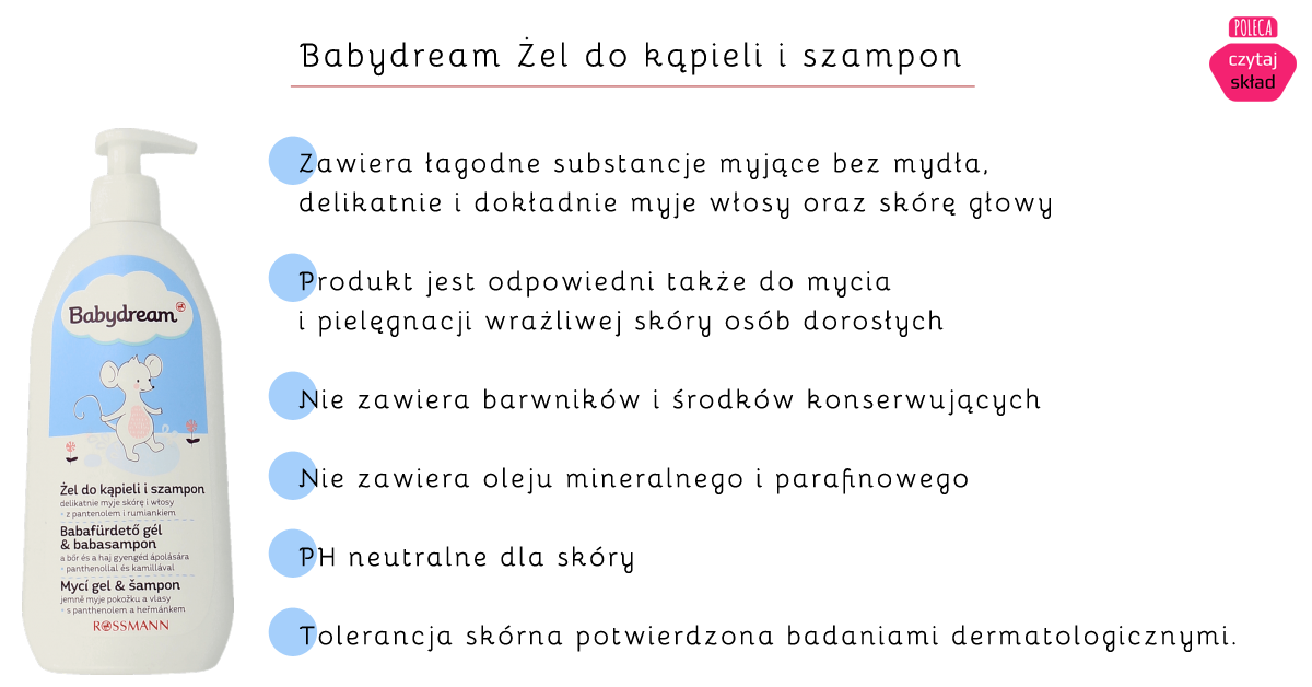 czytam skład szampon