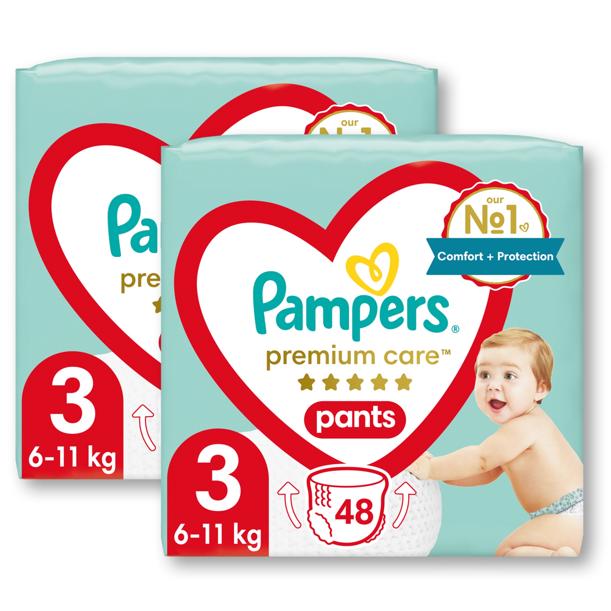 pieluchomajyki pampers 2