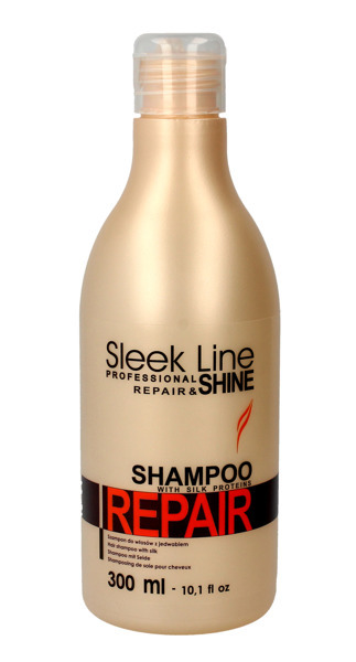 stapiz sleek line repair szampon z jedwabiem 1l
