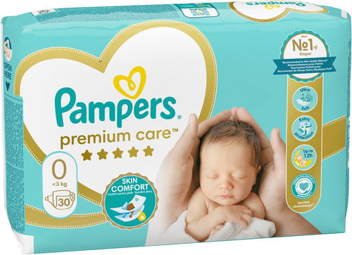 pampers premim care 0