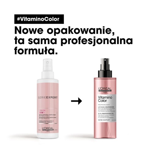 odżywka do włosów farbowanych spray