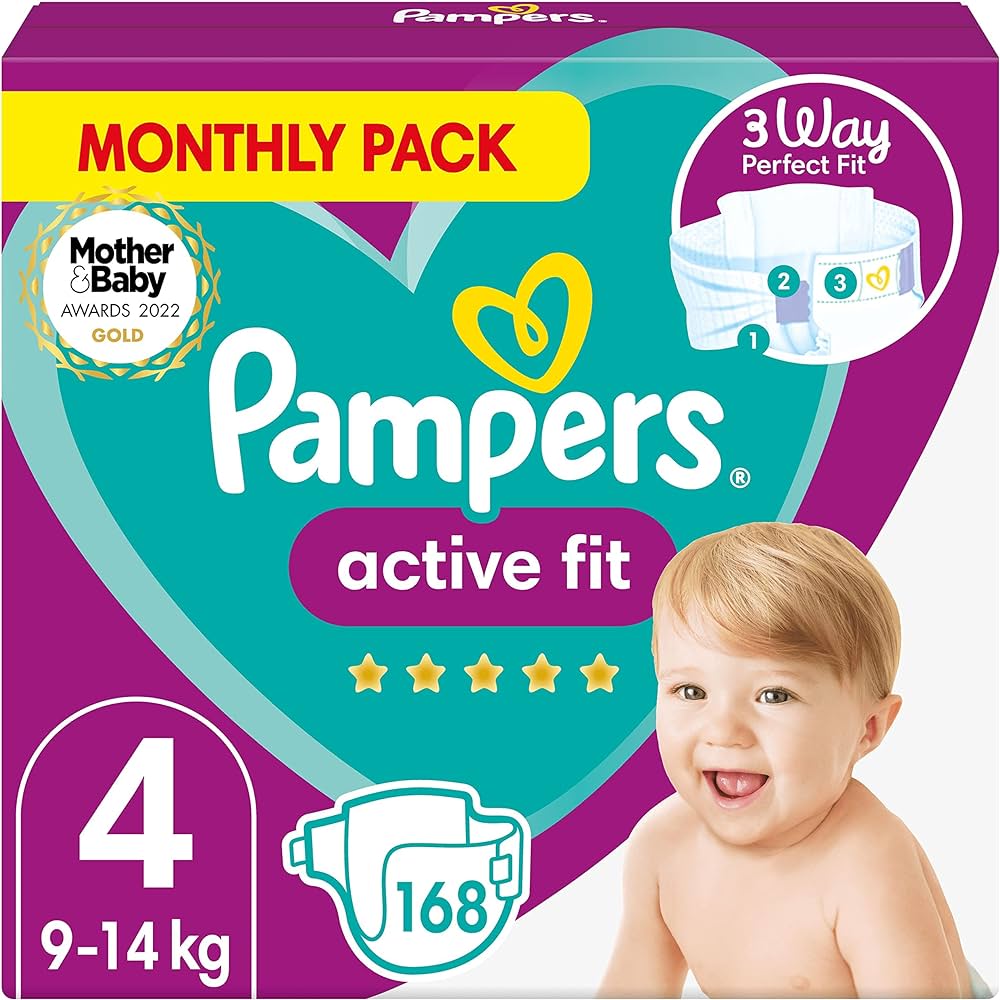 pampers active fit size 4 weight