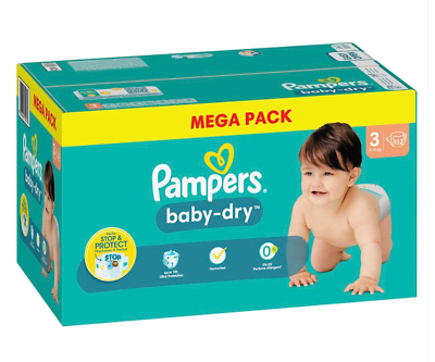 mega pack 3 pampers