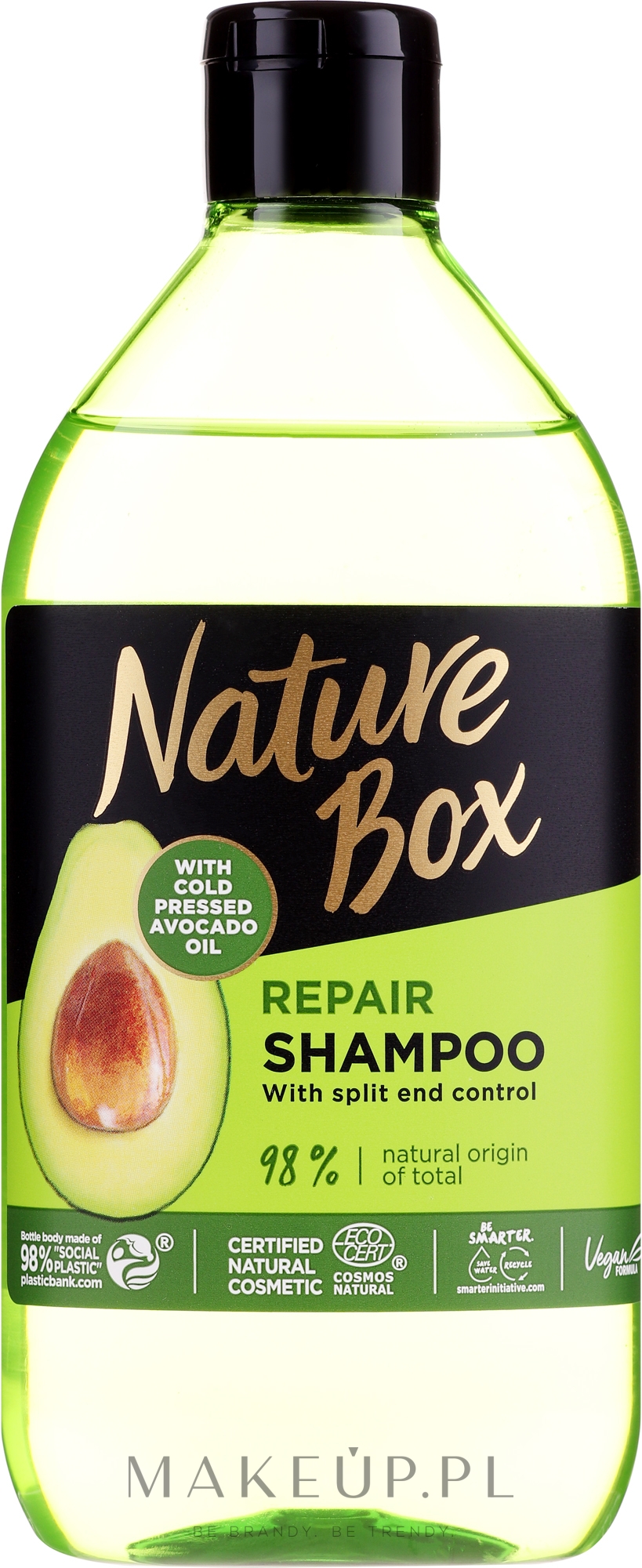 szampon prostujący wlosy nature box