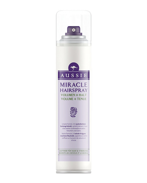 aussie miracle hairspray lakier do włosów 250 ml