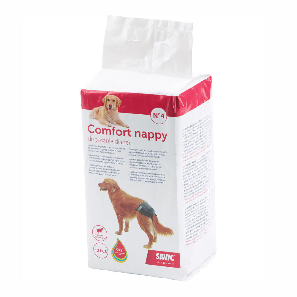 pieluchy dla psów savic comfort nappy