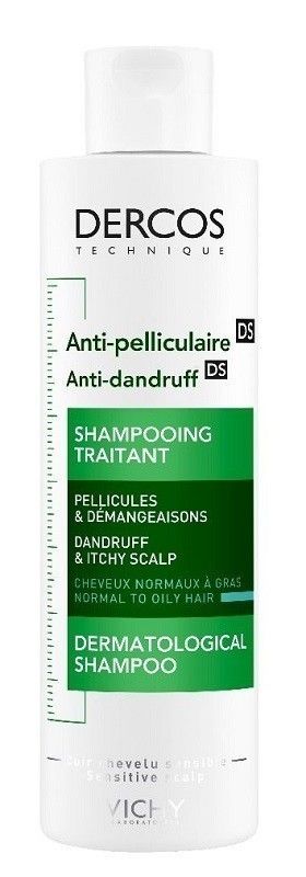 vichy dercos szampon przeciwłupieżowy łupież tłusty 200ml super pharm