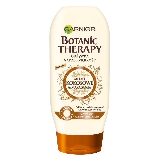 garnier botanic therapy mleko kokosowe macadamia odżywka do włosów