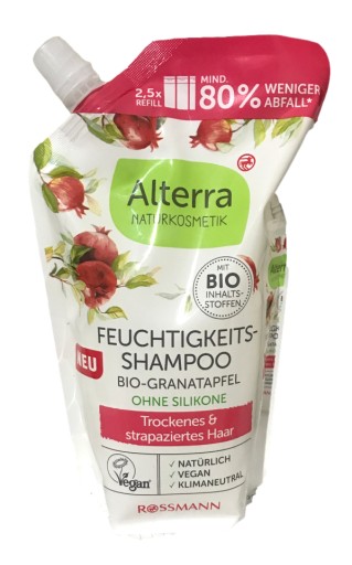 alterra szampon chroniący kolor włosów kwiat lotosu & oliwka bio