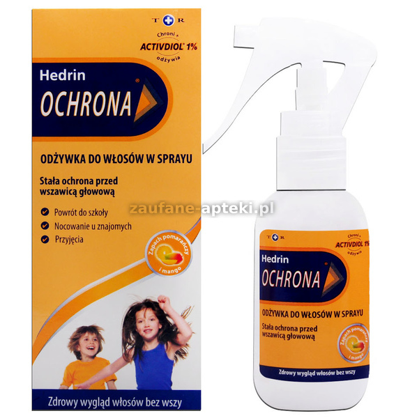 hedrin ochrona odżywka do włosów w sprayu 120ml