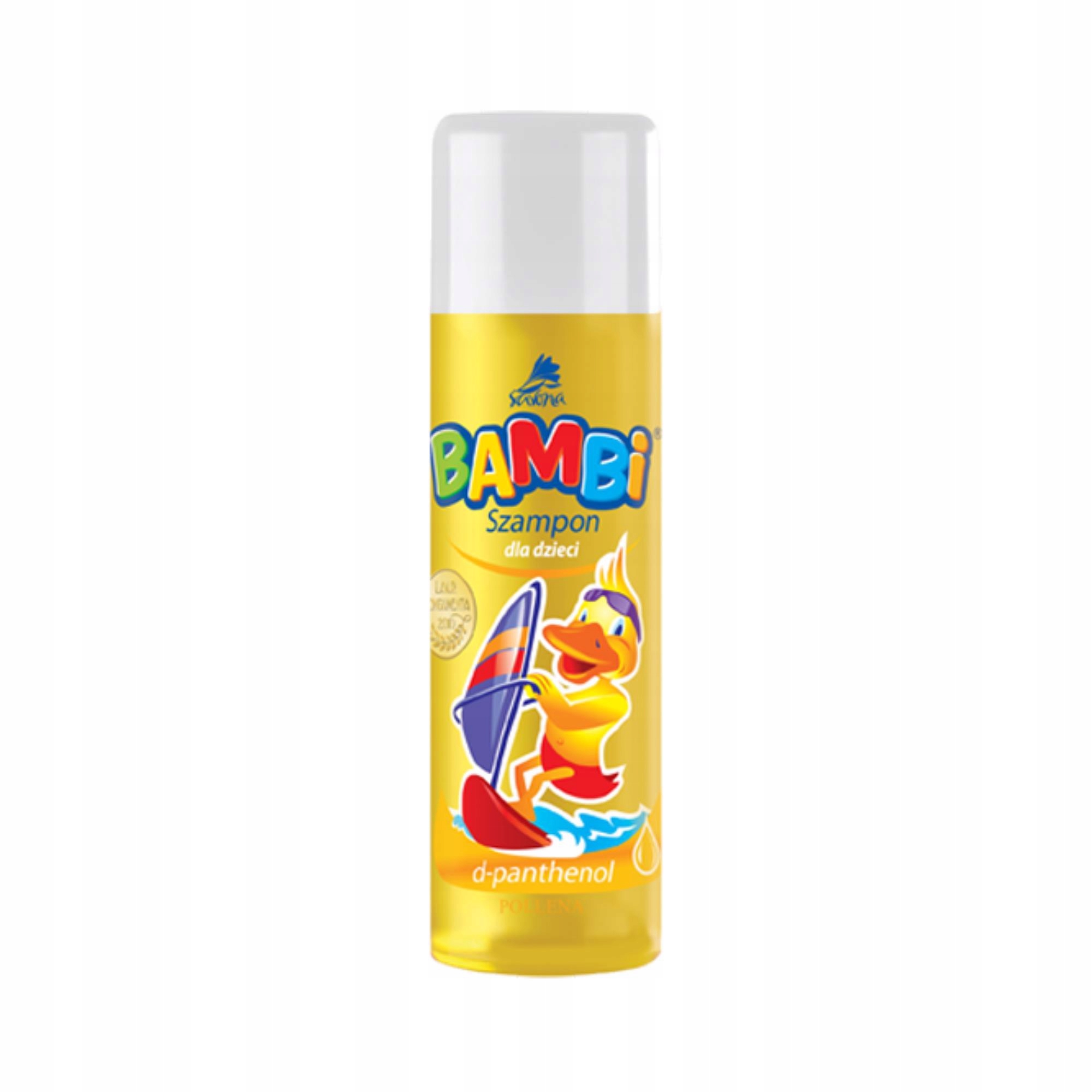 żółty szampon dla dzieci