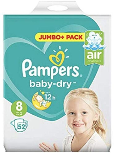 pampers size 8