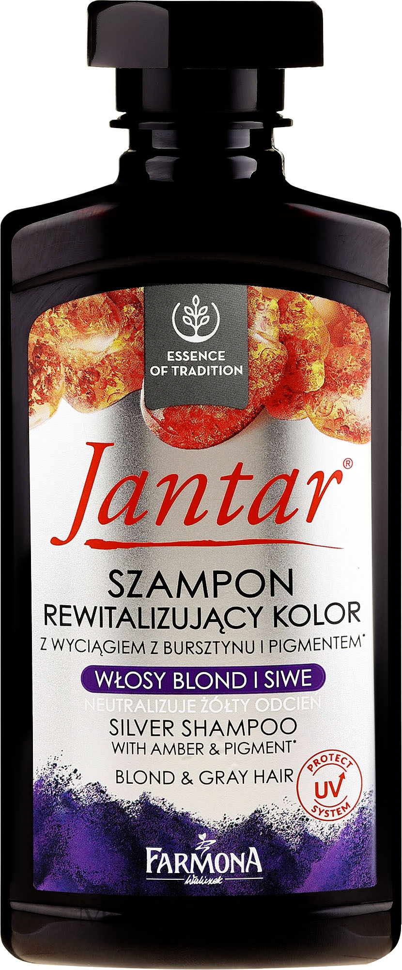 szampon jantar do włosów farbowanych opinie