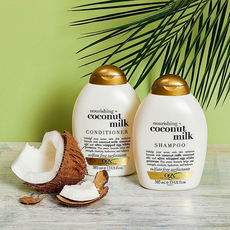 organix coconut milk szampon odżywczy do włosów z mleczkiem kokosowym