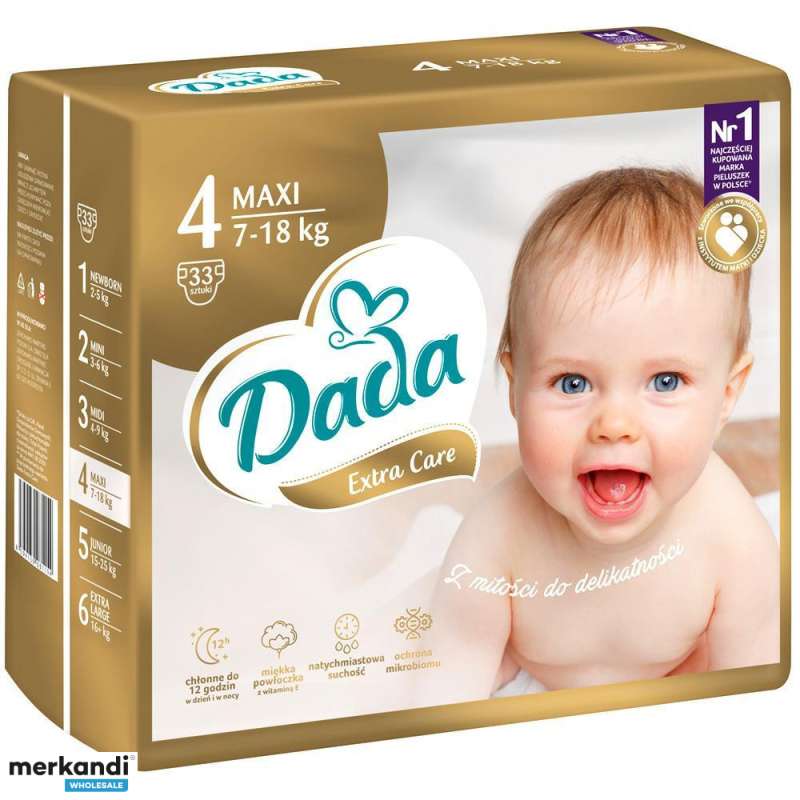 pieluchy dada extra care 4 box