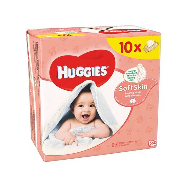 huggies chusteczki soft skin