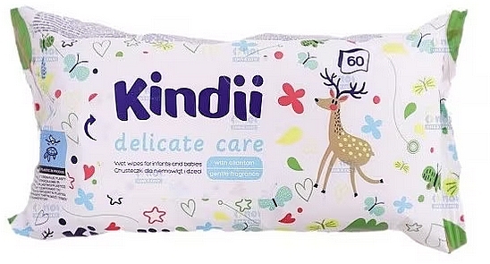 chusteczki nawilżane kindii new baby care