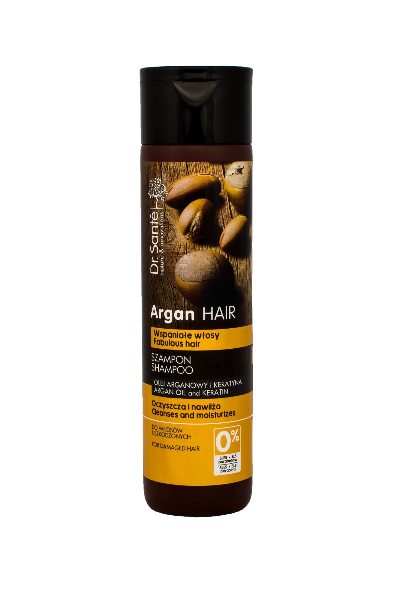 dr sante argan szampon arganowy z keratyną do włosów uszkodzonych