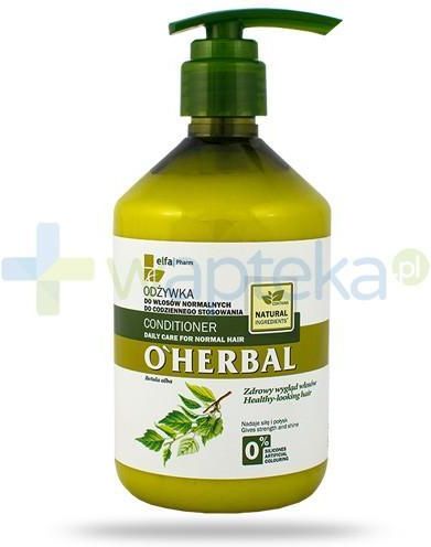 o herbal odżywka do włosów normalnych