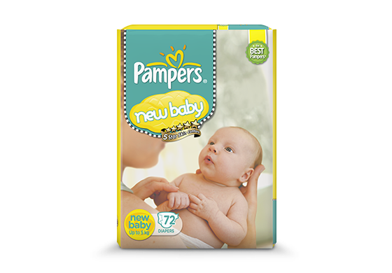 new born pampers transparent