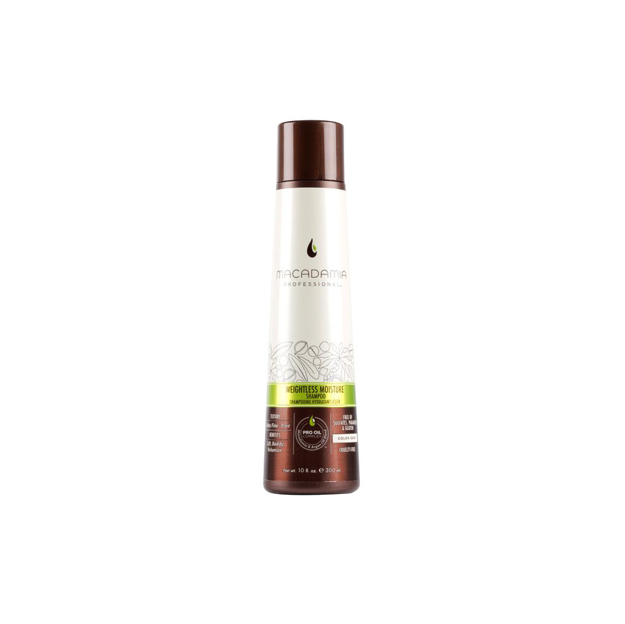 macadamia weightless moisture nawilżająca odżywka do włosów cienkich 300ml