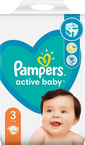 pamper 3 active baby