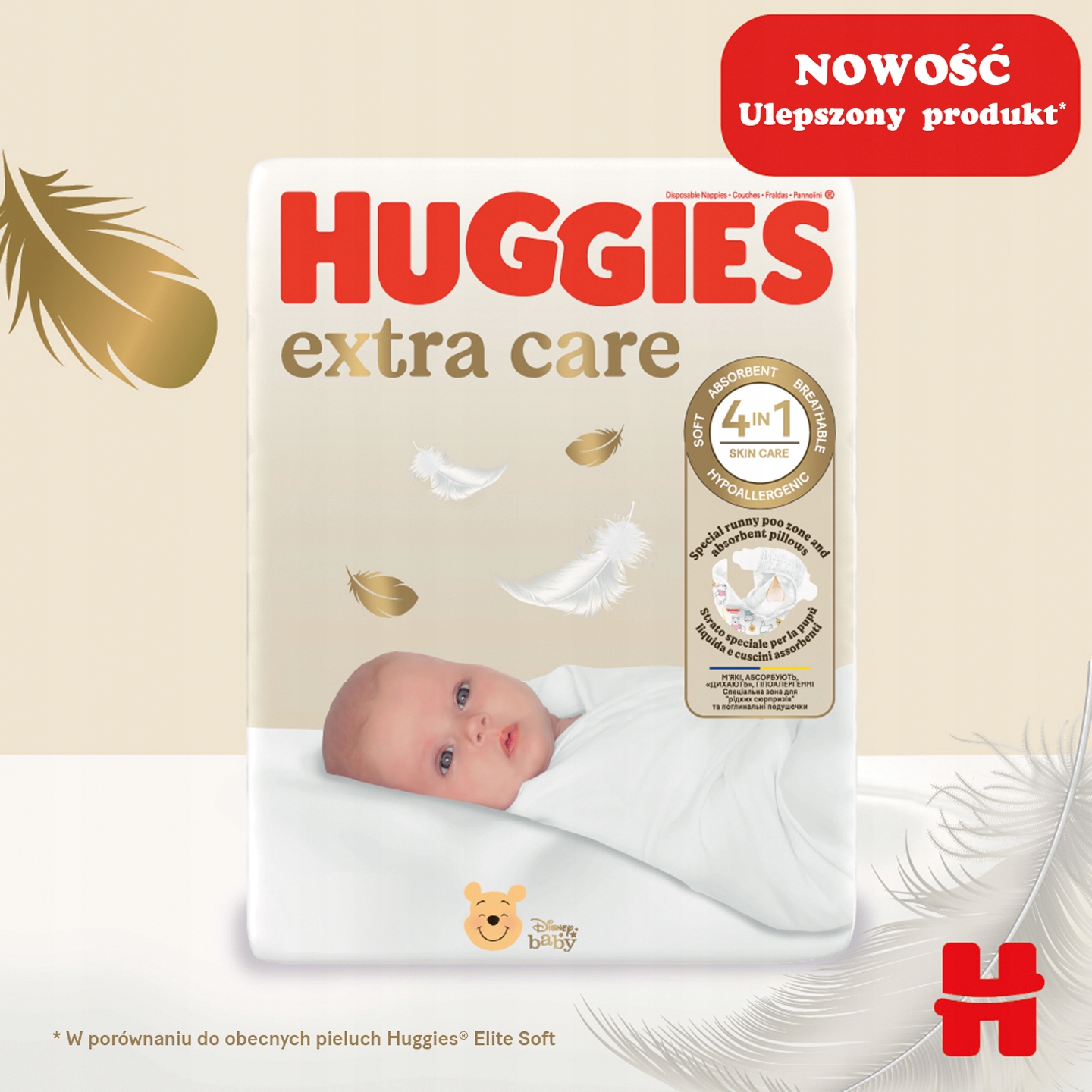 sroka o pieluszki huggies