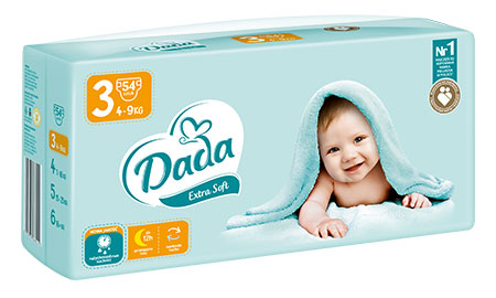 pieluchy dada extra soft maxi 54szt