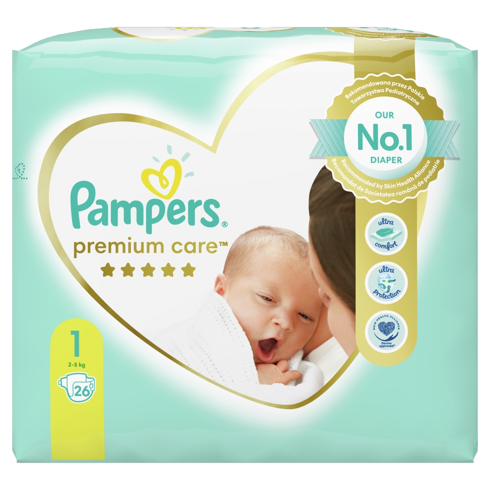 pieluszki pampers premium care pampers