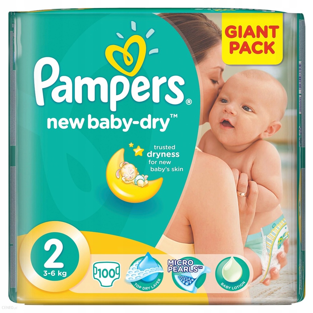 pampers 2 100szt cena