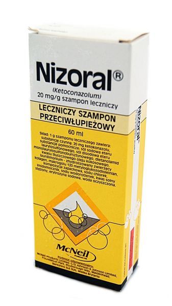 szampon przeciwłupieżowy nizoral skład