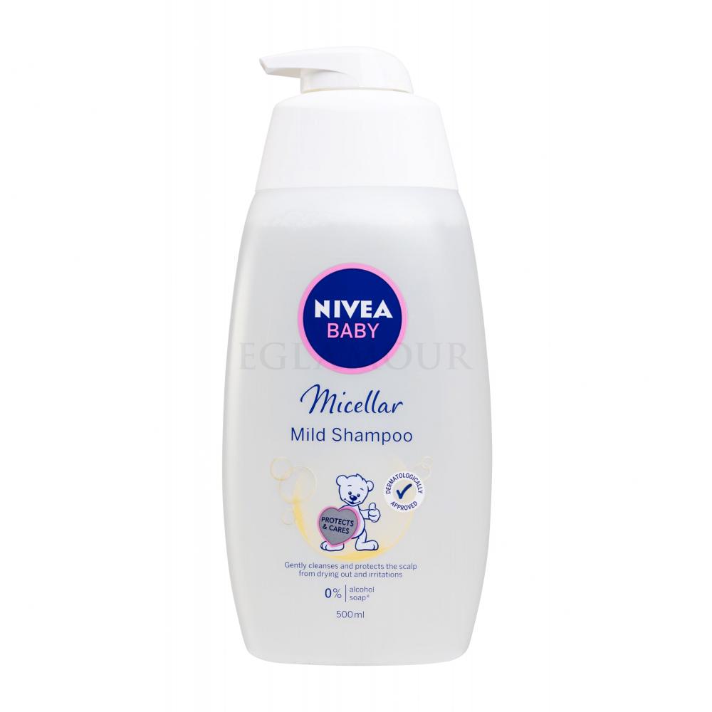 nivea baby delikatny szampon łagodzący 500ml