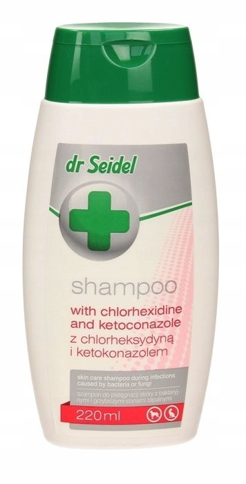 szampon dla psów przeciwgrzybiczny antyseptyczny