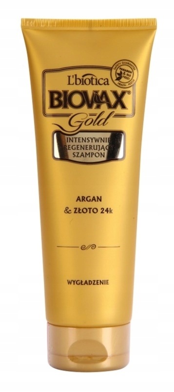 biovax szampon argan złoto