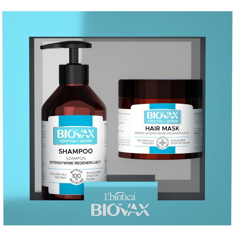 biovax szampon keratyna jedwab wizaz