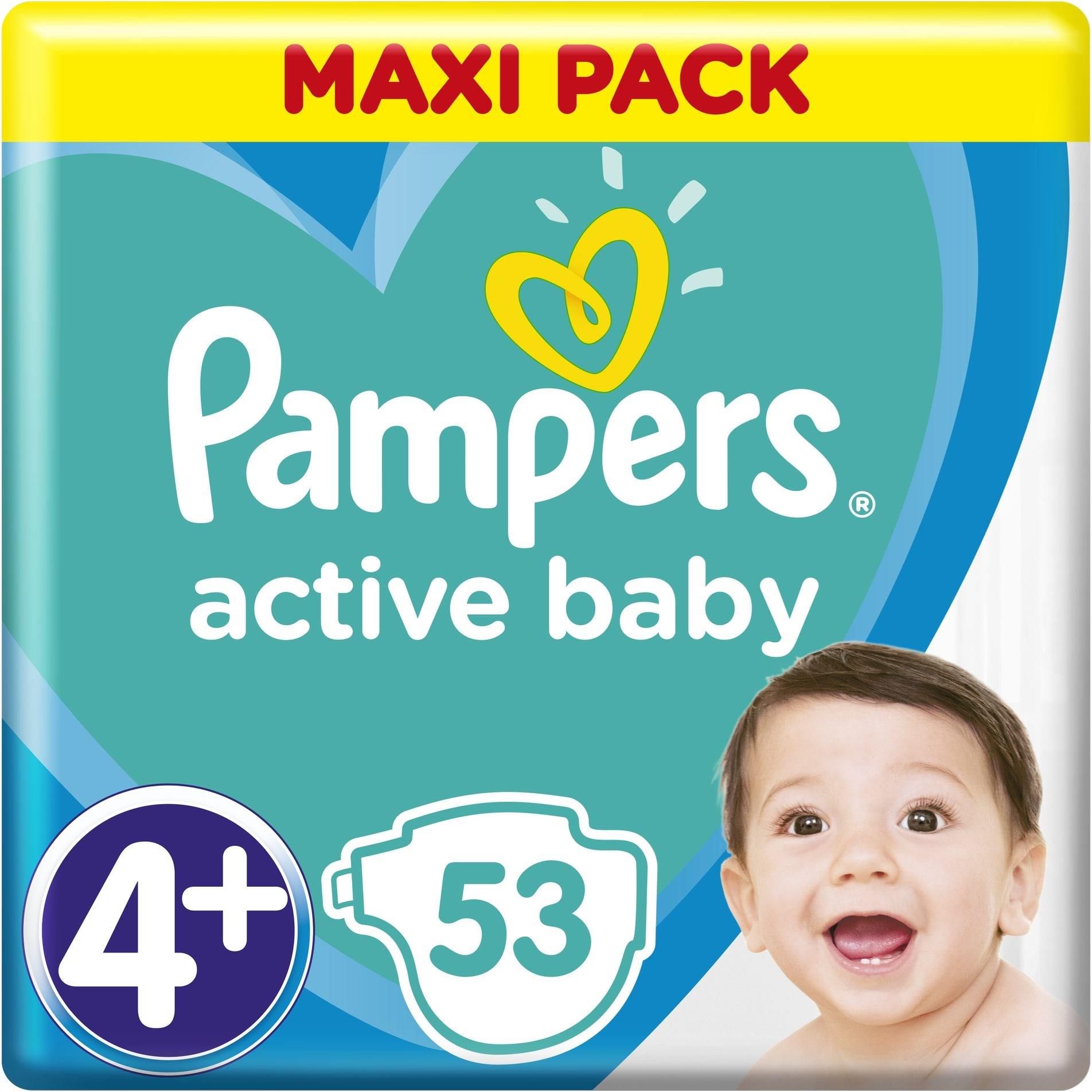 pampers 4+ ceneo 56 szt