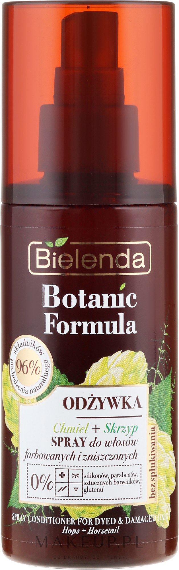 bielenda botanic formula odżywka do włosów chmiel skrzyp wizaż