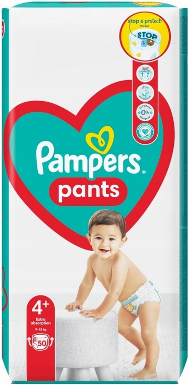 chłonne kanaliki pampers pants