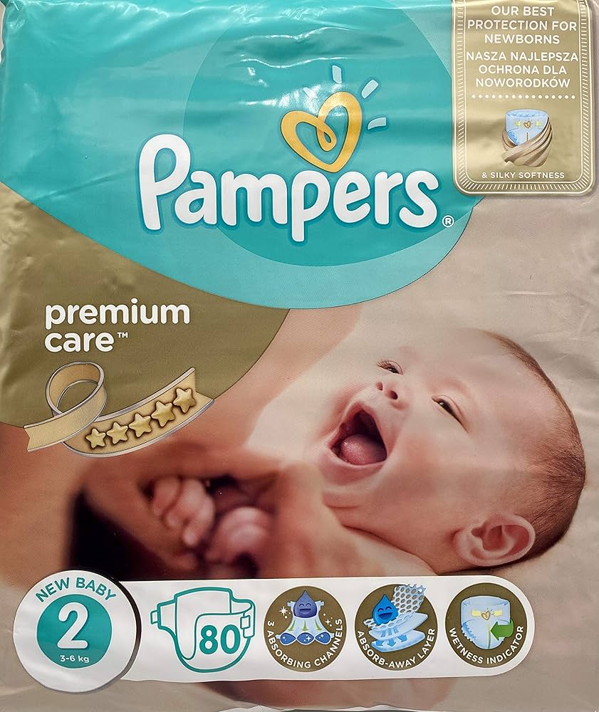 pampers new born baby 2