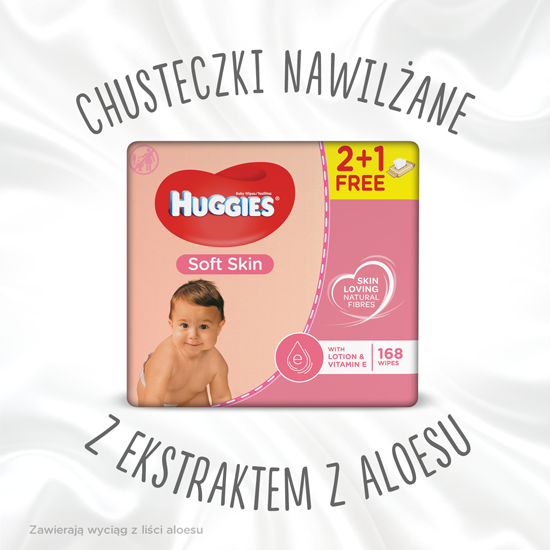 huggies softskin chusteczki nawilżone