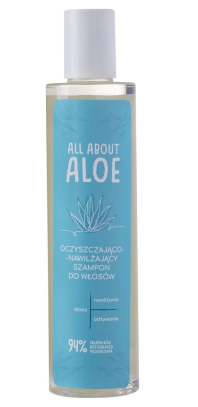 szampon do włosów all about aloe