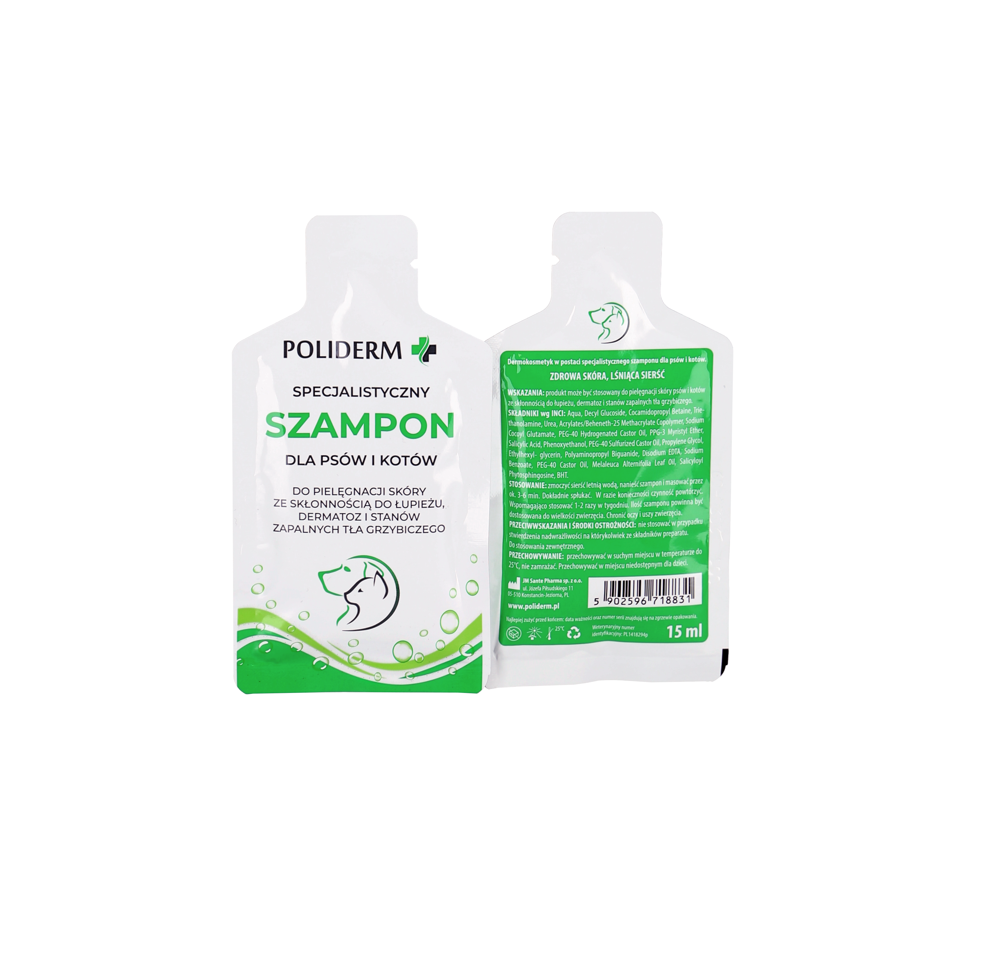 szampon 15 ml