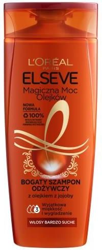 tluste włosy po szampon elseve magiczna moc olejkow