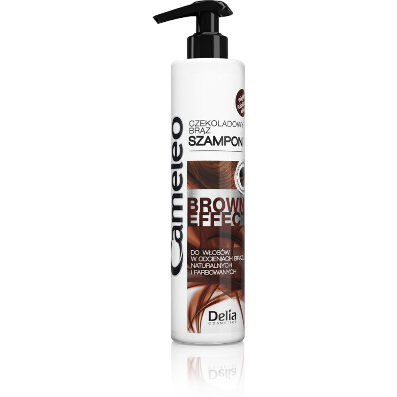 szampon czekoladowy do brązowych włosów