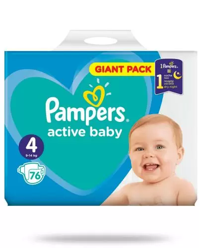 pampers 4 skład