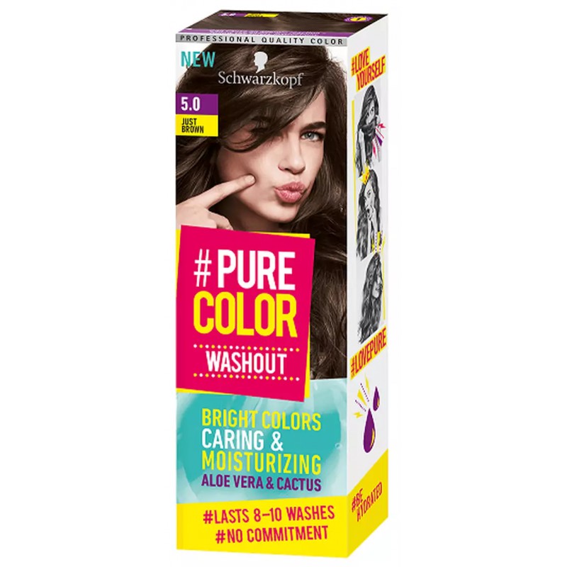 schwarzkopf pure color 5.0 szampon