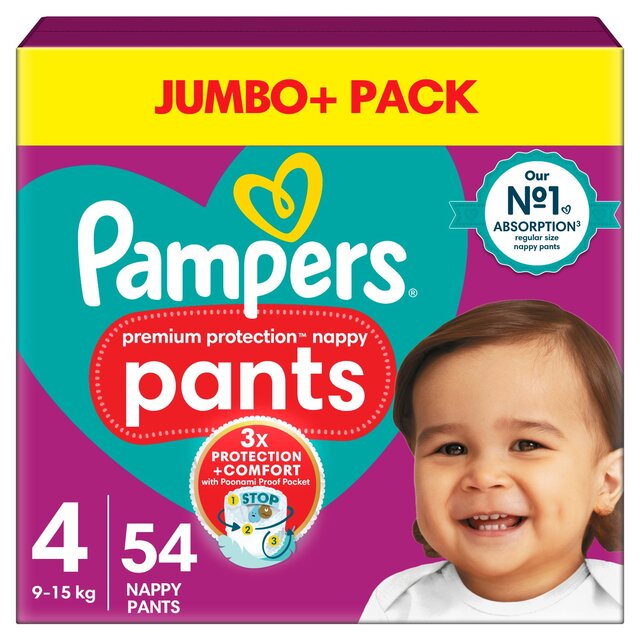 pampers active fit size 4 nappy pants